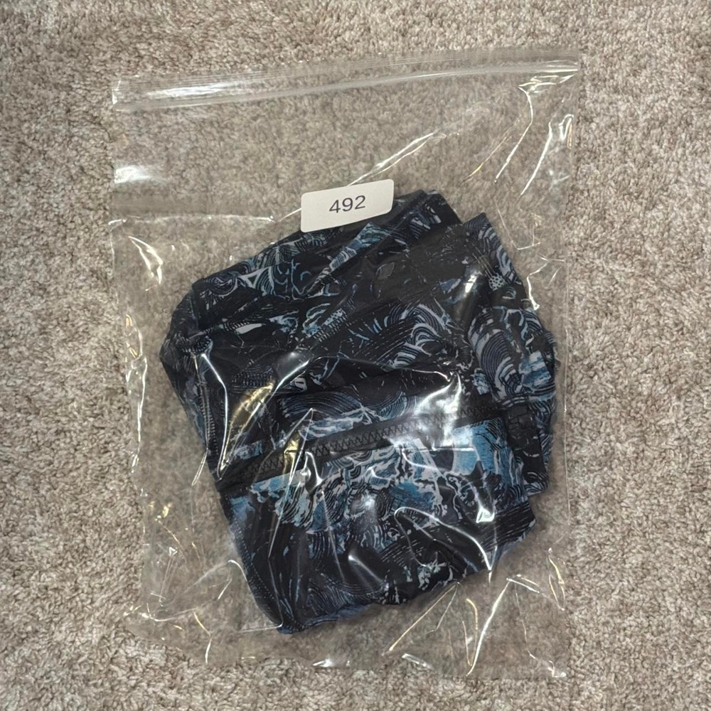 Lululemon Abstract Wave Full Zip Define Jacket | Black Blue | Size 4 - Picture 5 of 5